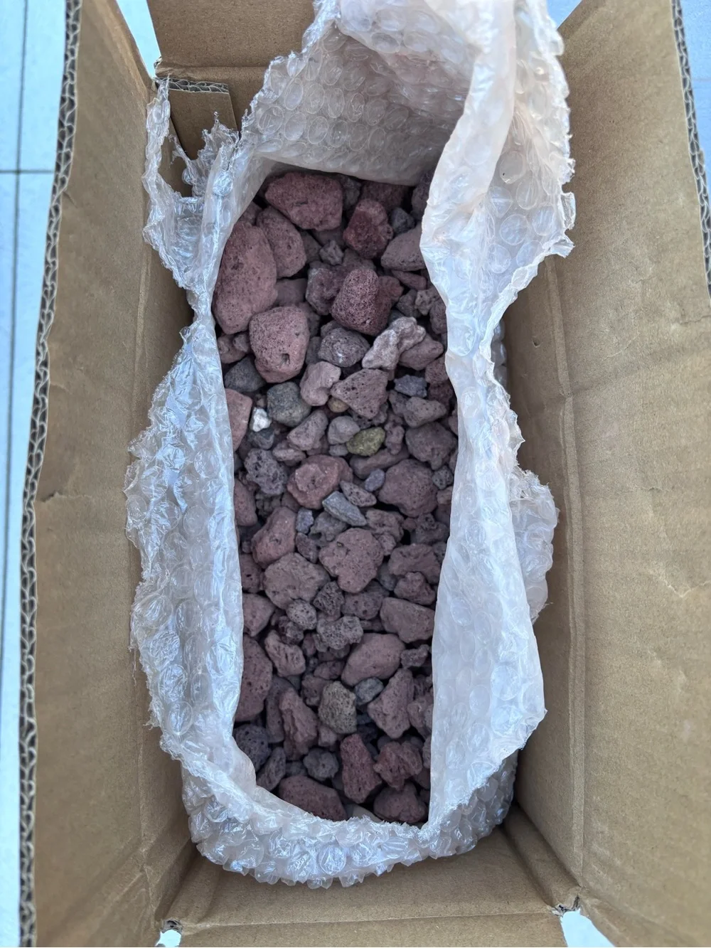 3 pounds of Red Lava Rock